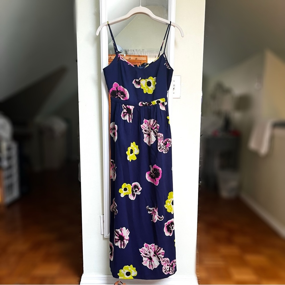 J Crew Floral Maxi Dress